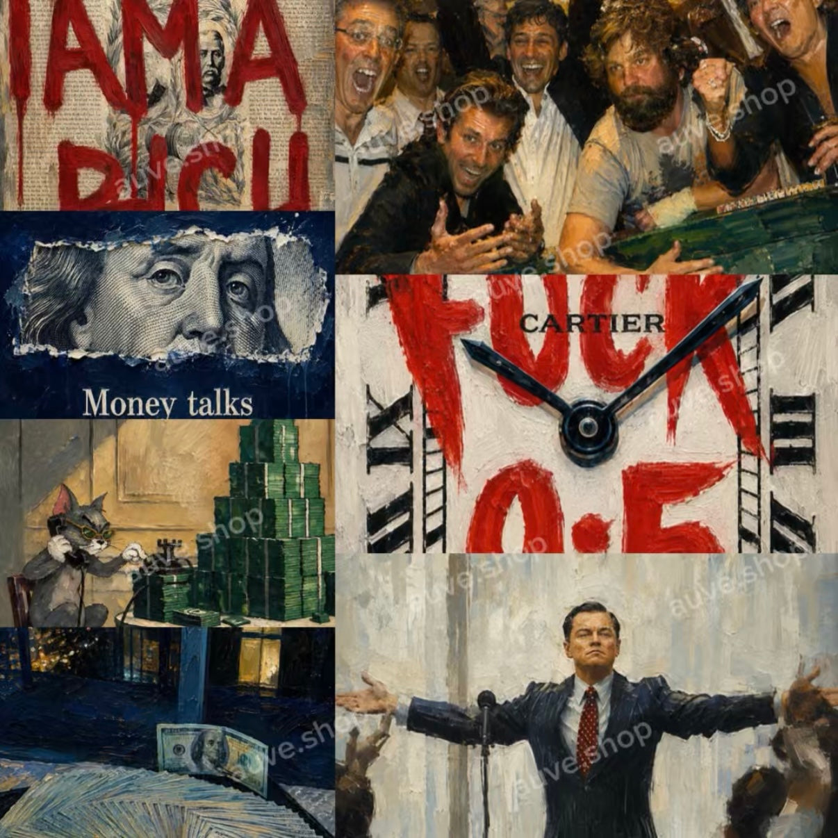 Money Collection - 7 Wallpapers (iPhone+Desktop)